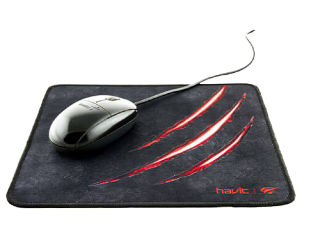 MOUSEPAD HAVIT CUADRADO NEGRO