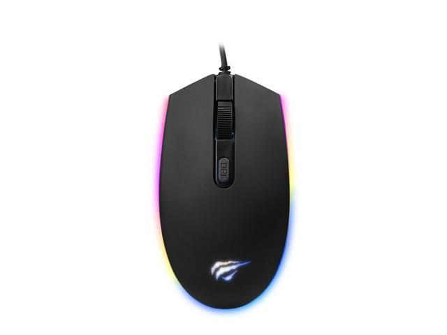 MOUSE HAVIT CABLEADO NEGRO