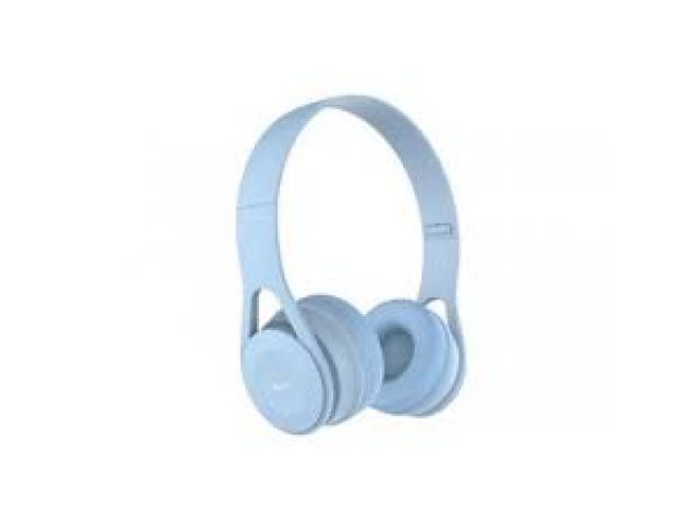 AURICULARES HAVIT PLEGABLES CON MICRFONO Y ENTRADA JACK 3,5MM, COLOR AZUL