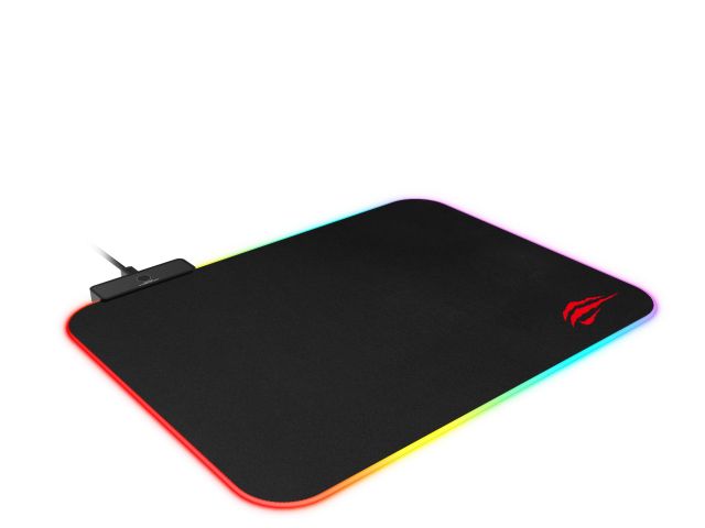 MOUSEPAD HAVIT GAMERG RGB - COLOR NEGRO