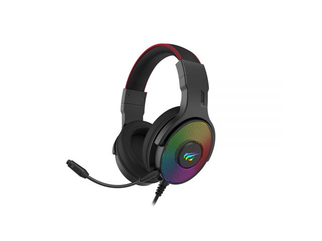 AURICULAR HAVIT GAMER CON MICROFONO COLOR NEGRO