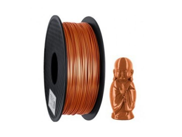 FILAMENTO PIMPRESORA 3D eSILK DE 1.75 MM  1KG BRONZE