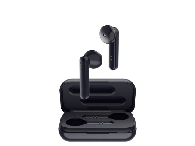 AURICULAR HAVIT INALAMBRICO CON BLUETOOTH 5.0 CONTROL TACTIL INTELIGENTE BLACK