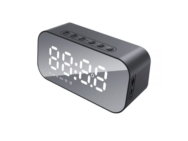 PARLANTE HAVIT BLUETOOTH 4.2 CON RELOJ-ALARMA