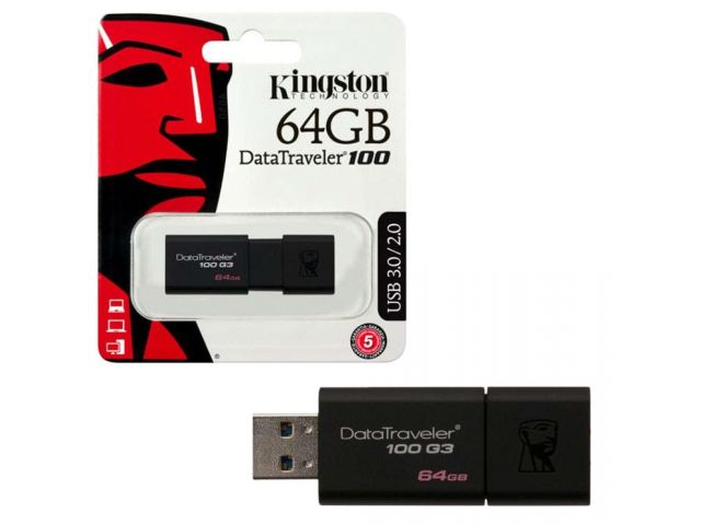 PENDRIVE KINGSTON 64GB 3.2