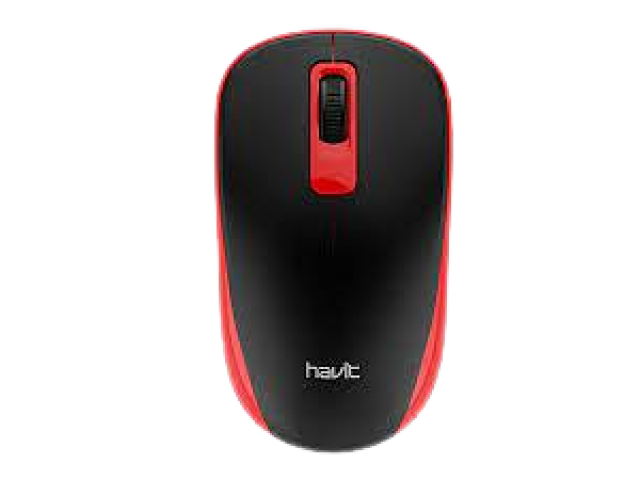 MOUSE HAVIT INALAMBRICO ROJO