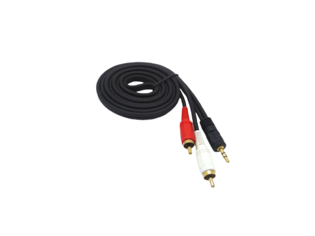 CABLE AUDIO 3.5  2 RCA 1.5M