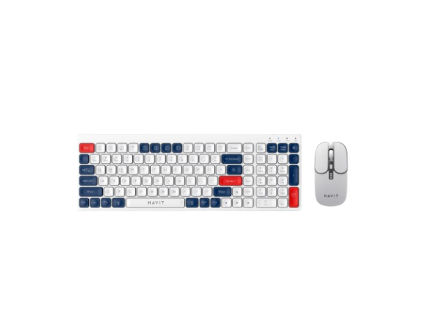 COMBO HAVIT DE TECLADO Y MOUSE INALAMBRICO