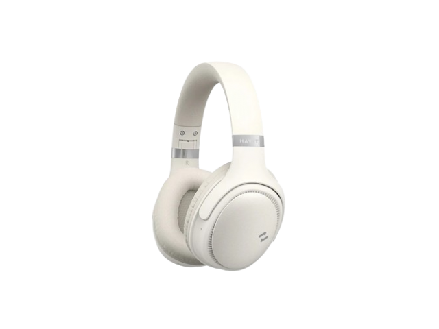 AURICULAR BLUETOOTH HAVIT H630 BEIGE STEREO PLEGABLES