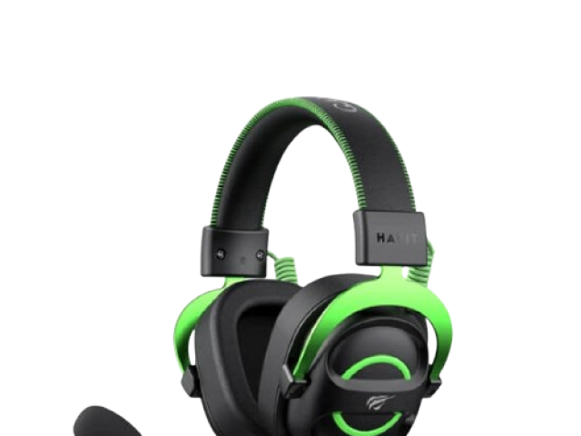 AURICULAR HAVIT GAMER CON MICROFONO GREEN  PARA PS4 XBOX