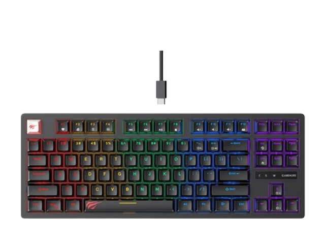 TECLADO HAVIT MECANICO NEGRO KB892