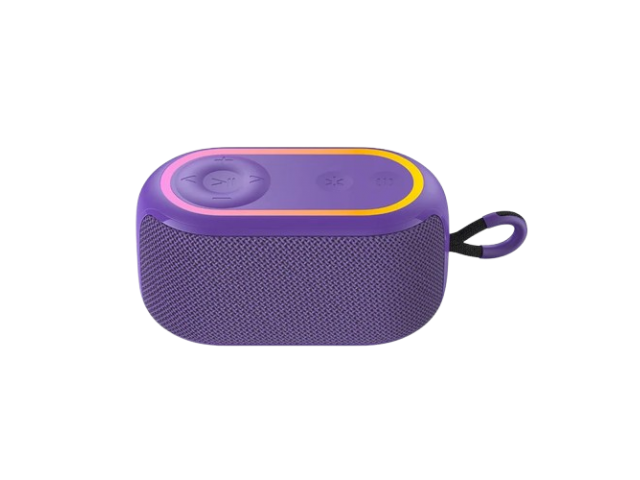 PARLANTE HAVIT INALAMBRICO CON BLUETOOTH, COLOR VIOLETA