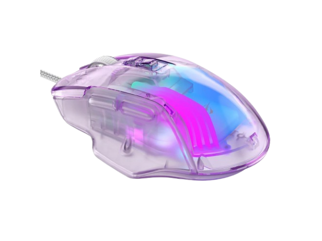 MOUSE GAMER HAVIT CON CABLE 1.6M USB RETROILUMINADO BLANCO