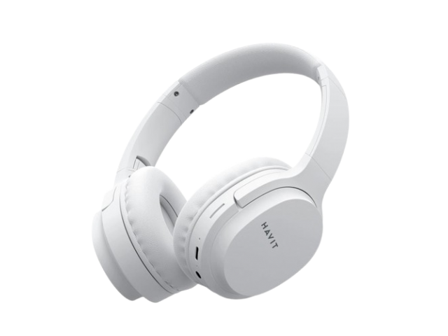 AURICULAR HAVIT INALAMBRICO BLANCO CON BLUETOOTH