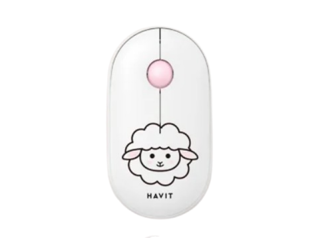 MOUSE HAVIT INFANTIL MS75GT WHITE