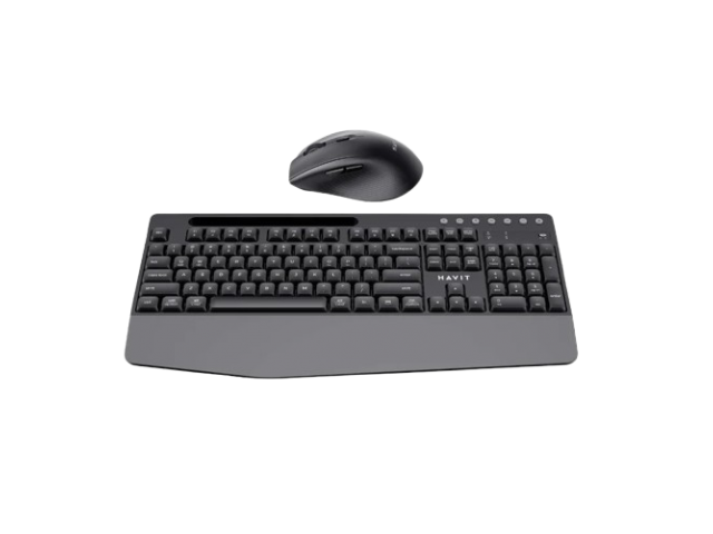COMBO HAVIT TECLADO Y MOUSE INALAMBRICOS KB251WB