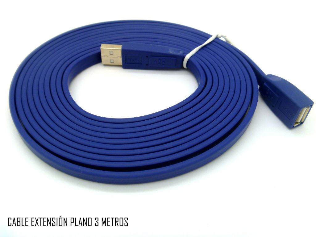 CABLE HAVIT USB 2.0 EXTENSION CABLE - 3M PLANO