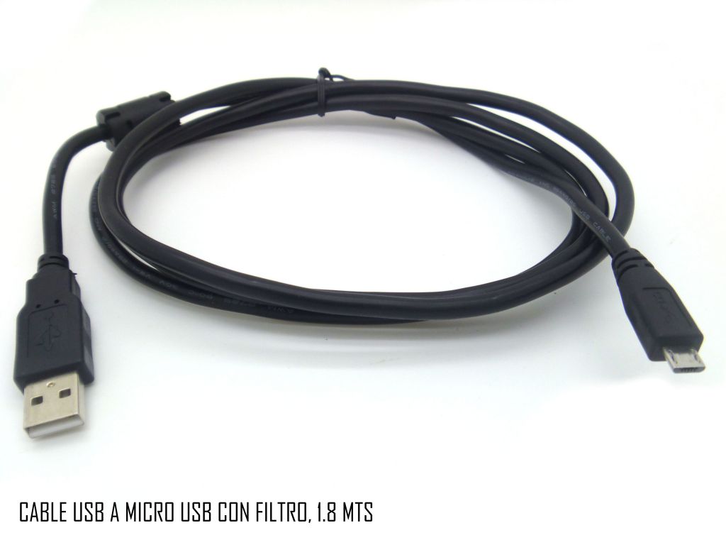 CABLE HAVIT USB 2.0 MACHO A MICRO USB - 1.8M