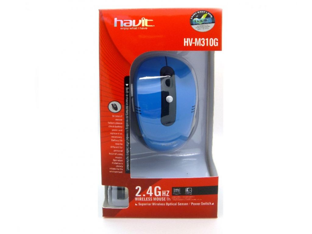 MOUSE HAVIT INALAMBRICO 2.4G NEGRO