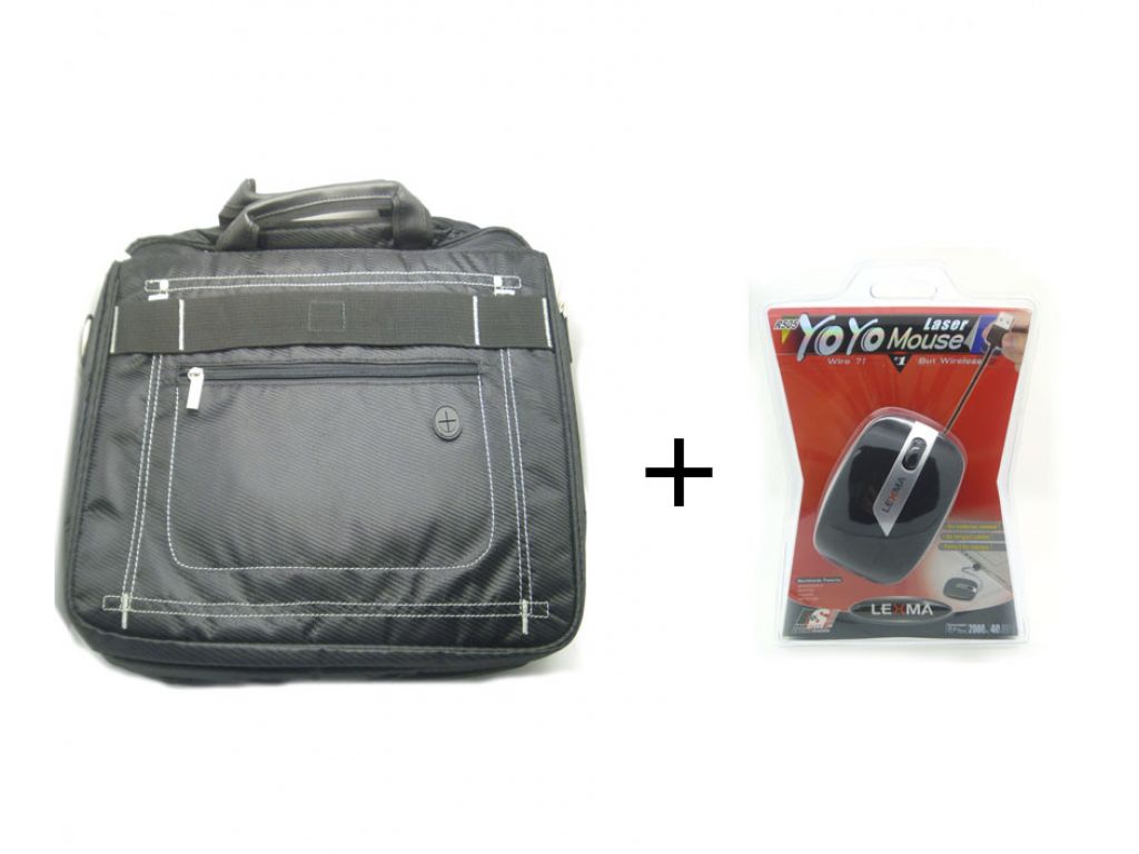 COMBO BOLSO LAPTOP URBAN BC215 C/MOUSE YOYO R505