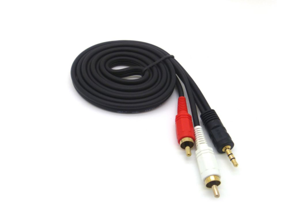 CABLE HAVIT 1.5M ST3.5M/2RCA AUDIO CABLE