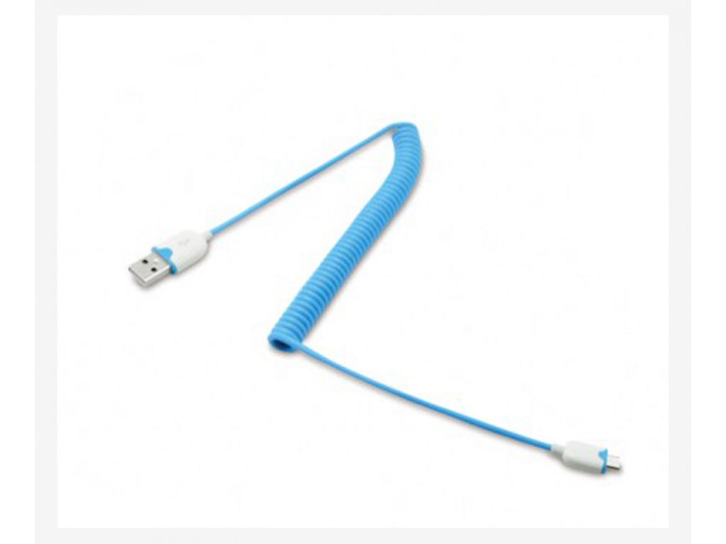 CABLE HAVIT IPHONE 5 A USB DE 47 CM DE LARGO  TIPO RULO