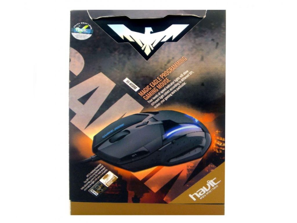 MOUSE HAVIT MAGICO USB
