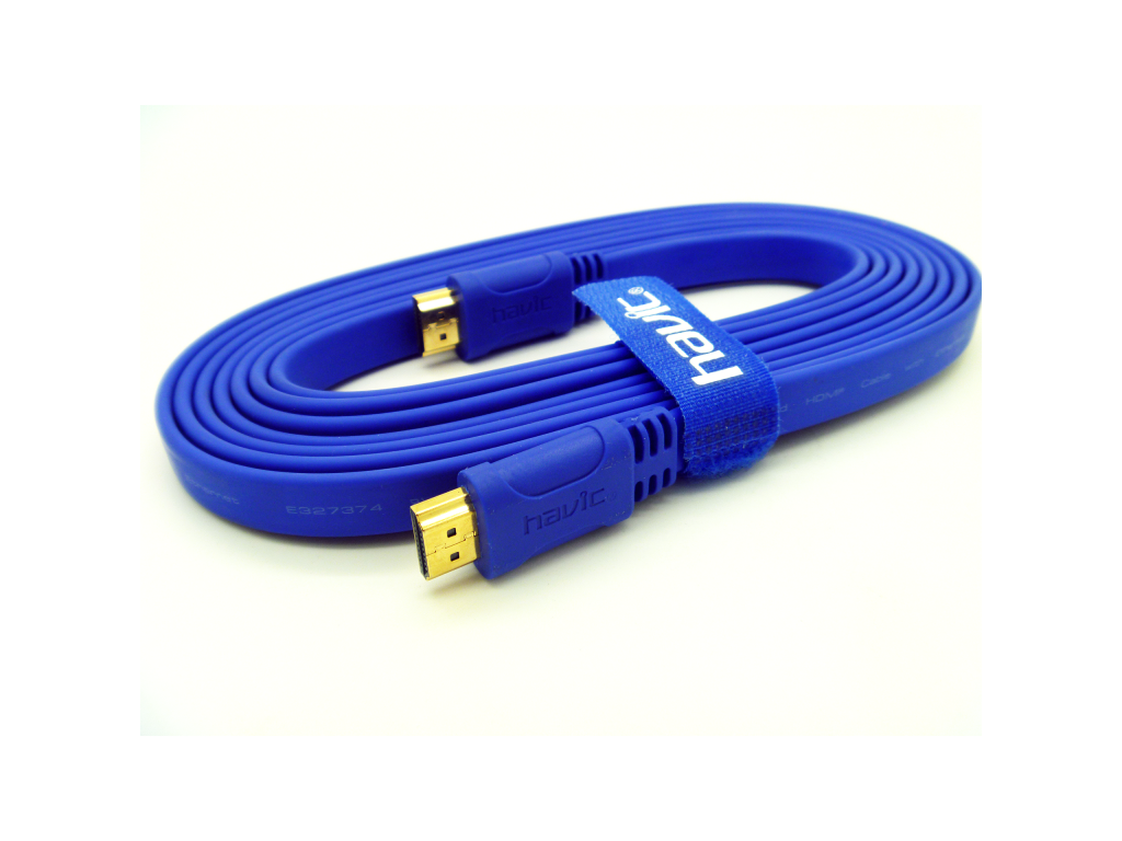 CABLE HAVIT 1.5M HDMI CABLE STANDARD PARA TV HD PLANO