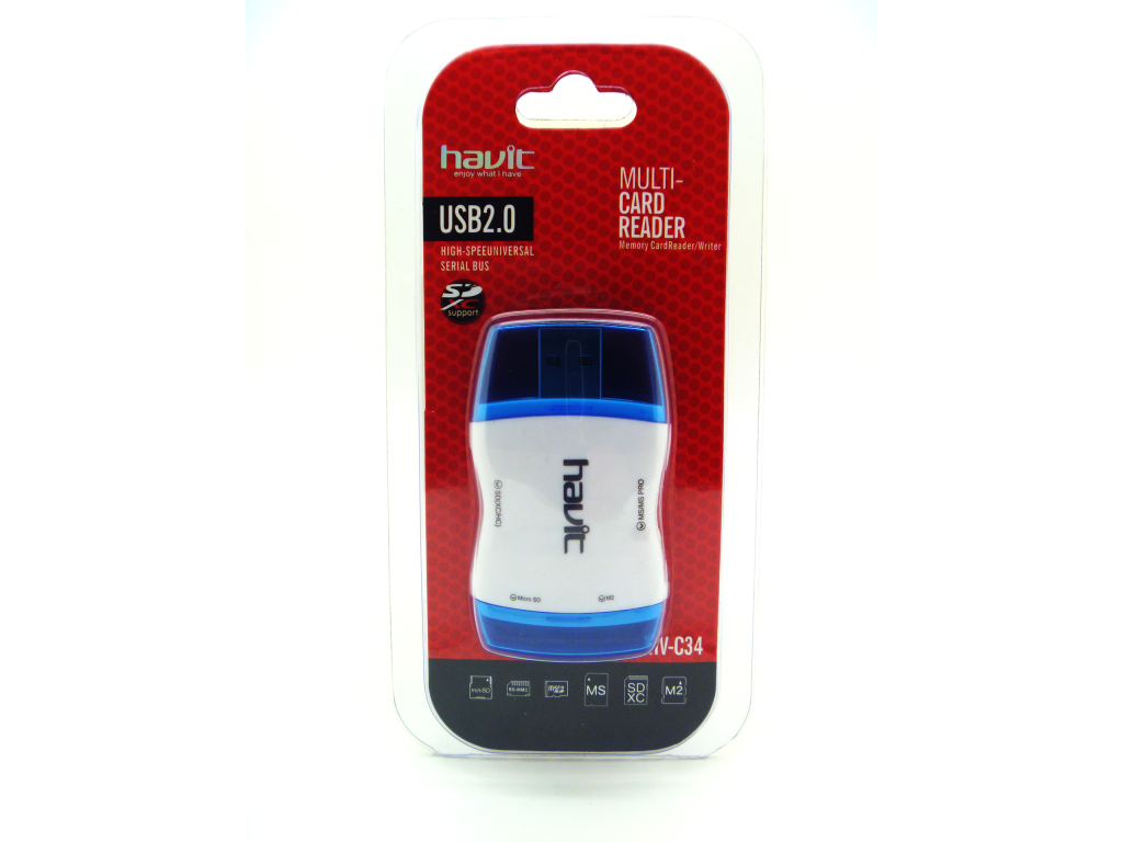 CARD READER HAVIT EN VARIOS COLORES
