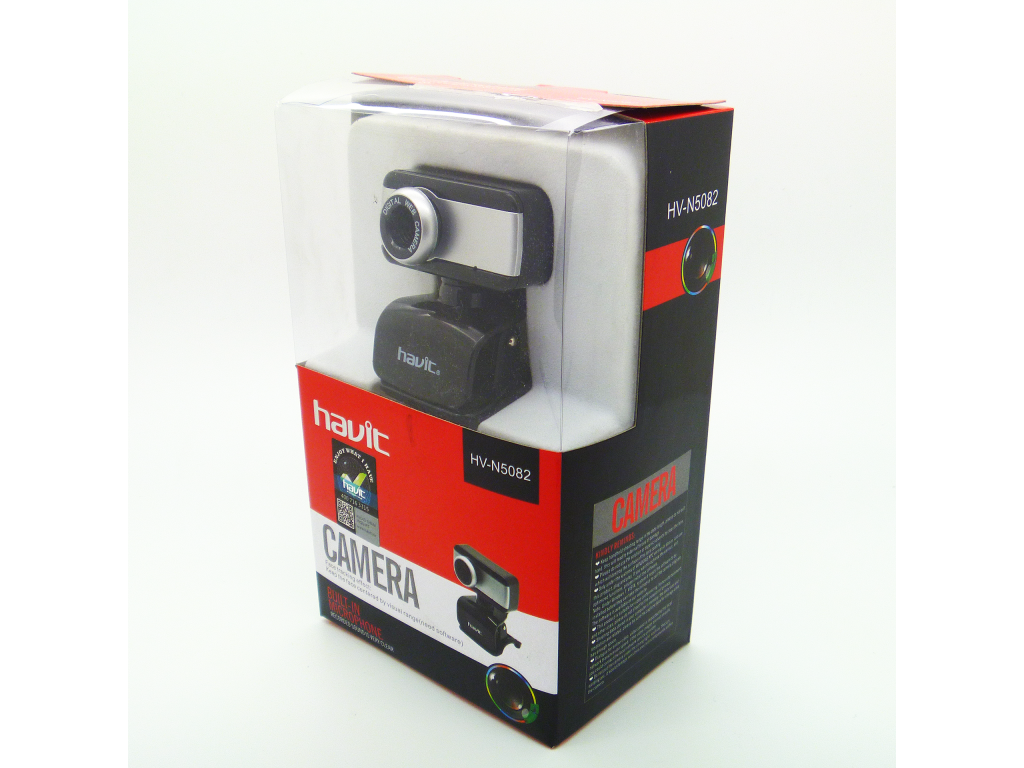 CAMARA WEB HAVIT NEGRA CON MICROFONO 640 X 480