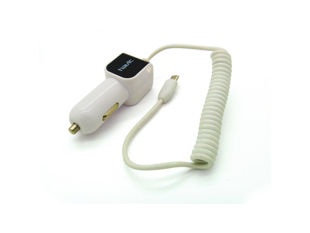CARGADOR HAVIT MICRO USB PARA AUTO