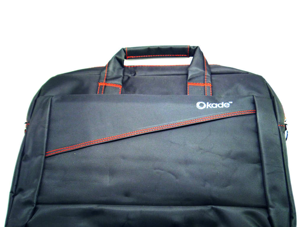ESTUCHE PARA LAPTOP DE 15.6" NEGRO Y ROJO