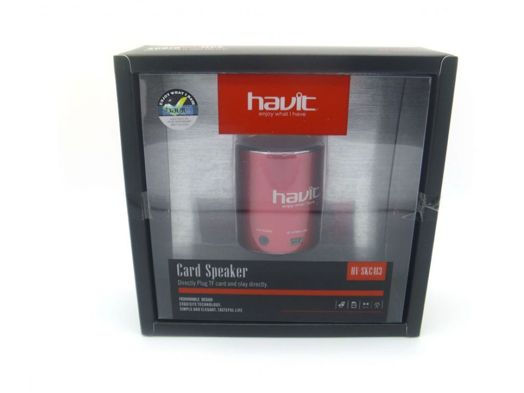PARLANTE HAVIT CILINDRICO PEQUE�O USB