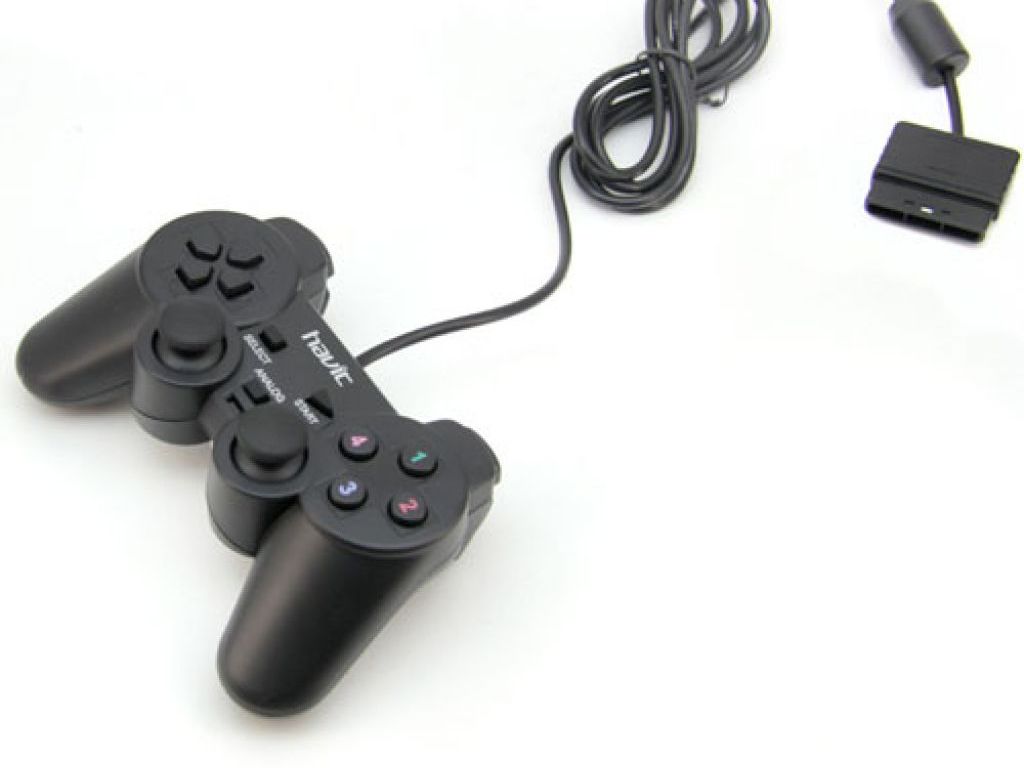 JOYSTICK GENERICO CON VIBRACION Y CONTROL ANALOGO PARA PLAY STATION 2