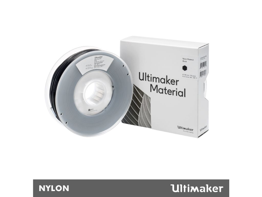 FILAMENTO ULTIMAKER NYLON POLYAMIDE 750GR 3MM BLACK