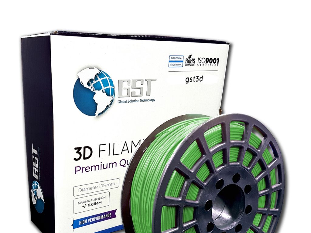 FILAMENTO P/IMPRESORA 3D PLASTICO DE 1.75MM / 1KG VERDE MILITAR