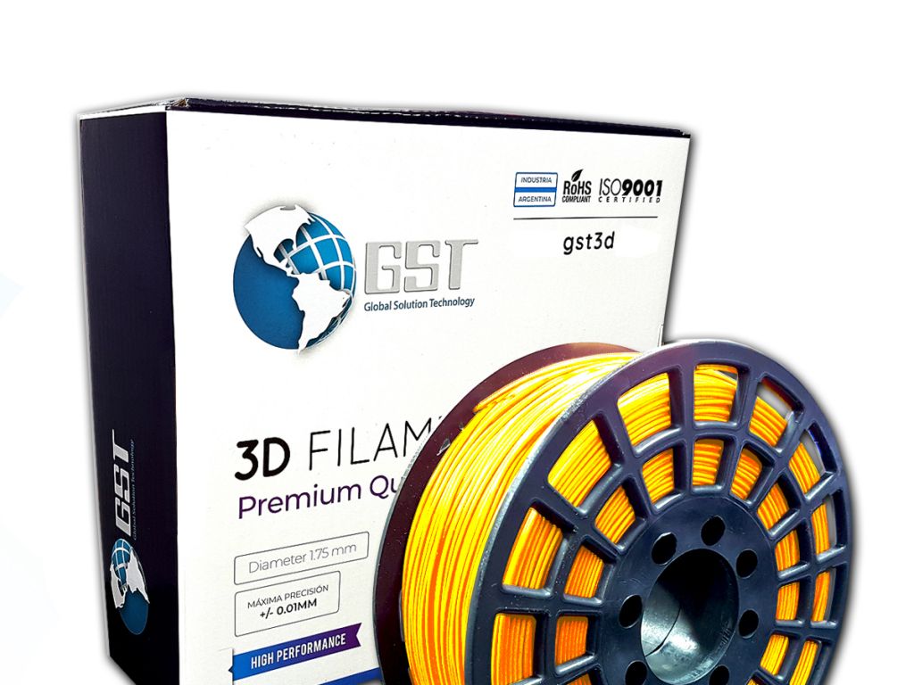 FILAMENTO P/IMPRESORA 3D PLASTICO DE 1.75 MM / 1KG GOLD