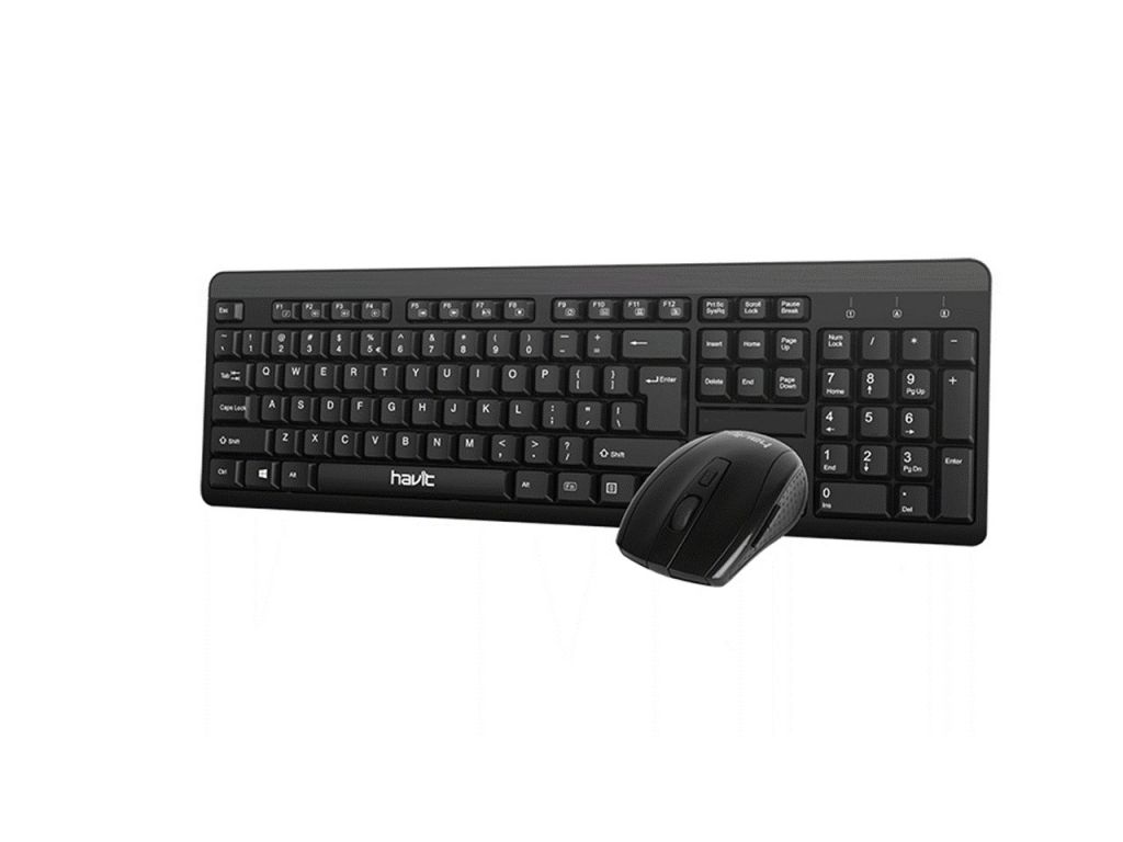 SET DE TECLADO Y MOUSE HAVIT USB INALAMBRICO