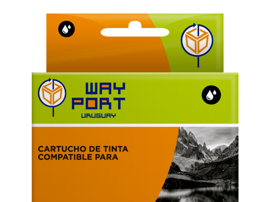 CART. WAYPORT  BLACK P/EPSON 10/11/13/20/T21/30/40 TX100/101/110/111/115/200/209/210/213/220/300/400/409/410/510/550/600/610 C79/90/92/110 CX3900/3905/4900/4905/5500/5600/5900/6900/7300/8300/9300