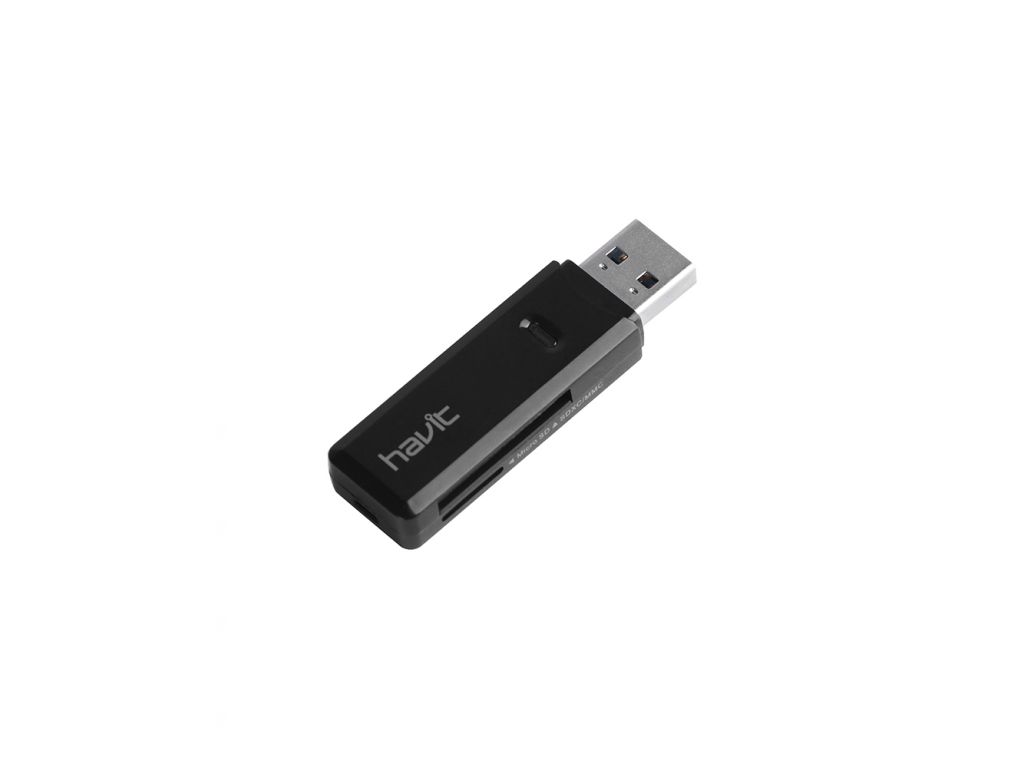 CARD READER HAVIT BLACK SD Y MICRO SD 