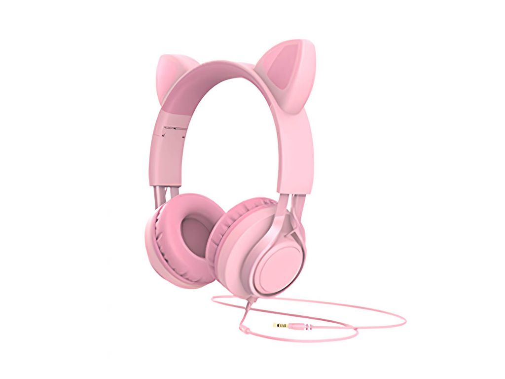 AURICULARES HAVIT CON OREJAS DE GATO