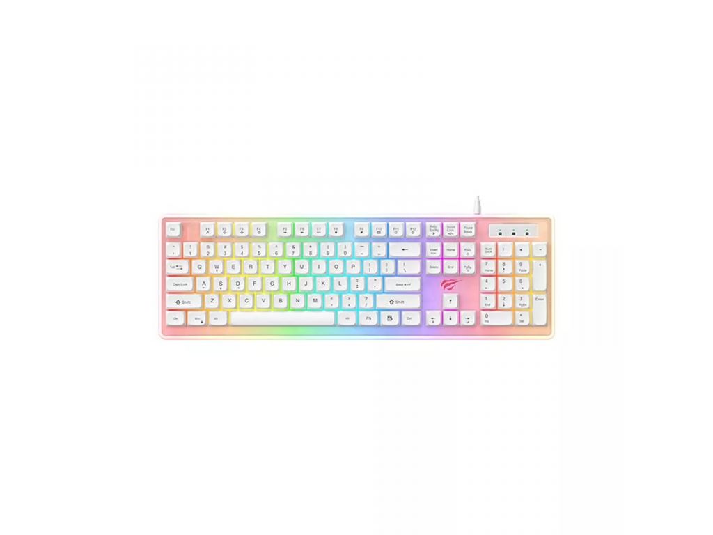 TECLADO GAMER BLANCO