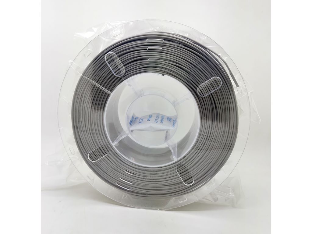 FILAMENTO P/IMPRESORA 3D PLA DE 1.75 MM / 0.5 KG GRIS PLOMO 