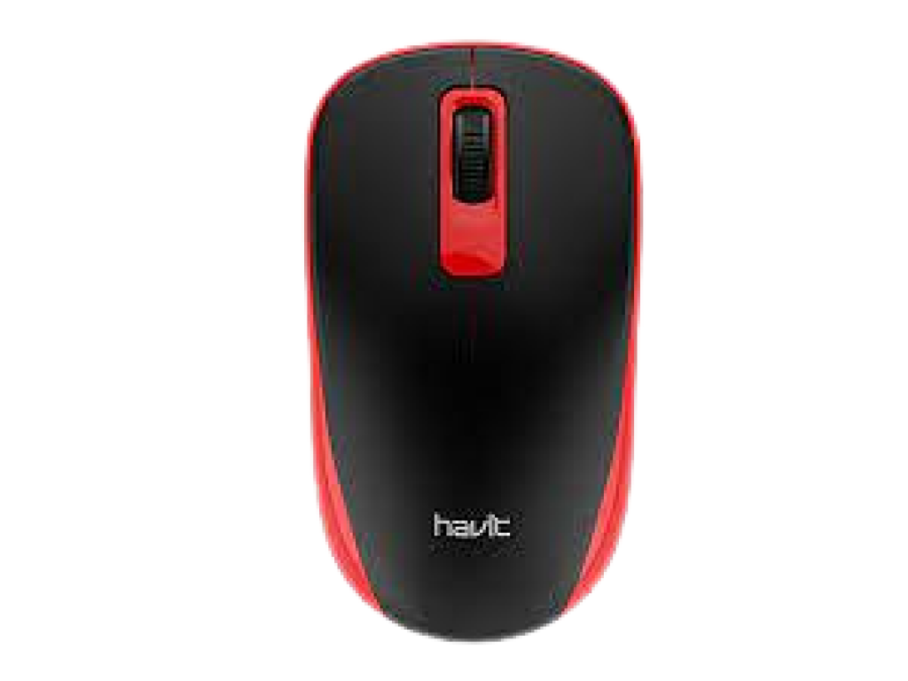 MOUSE HAVIT INALAMBRICO ROJO