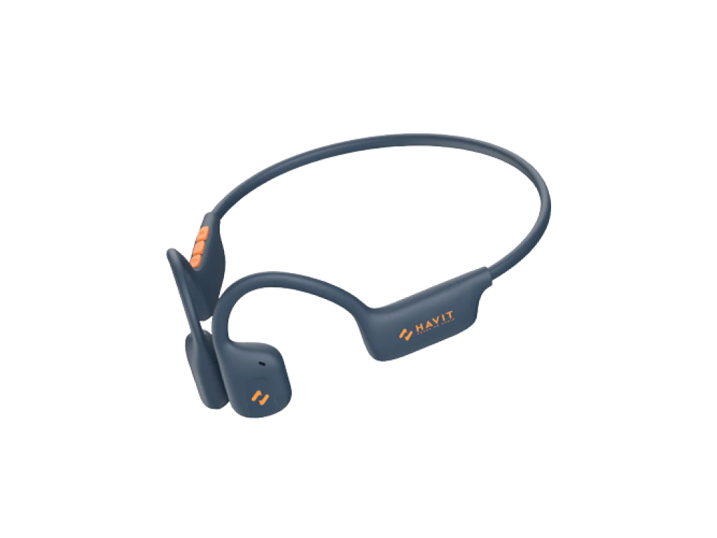 AURICULAR HAVIT AIR BLUETOOTH DEPORTIVO AZUL