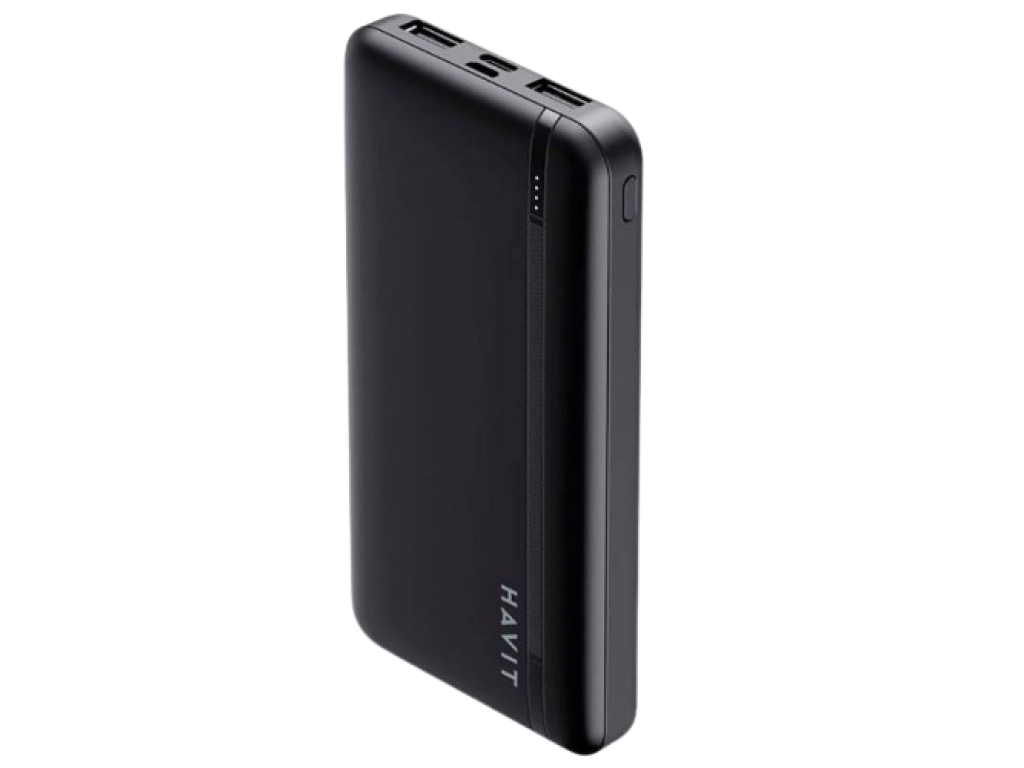 POWER BANK HAVIT 10000 MAH BLACK PANTALLA LED