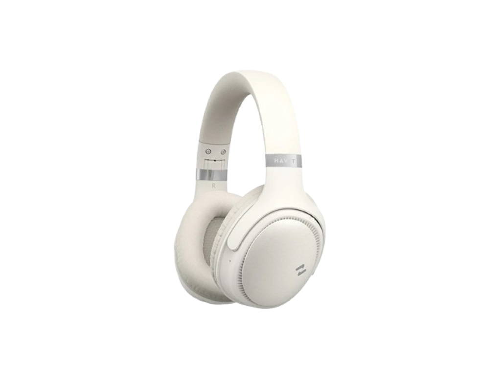 AURICULAR BLUETOOTH HAVIT H630 BEIGE STEREO PLEGABLES