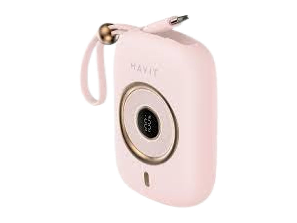 POWER BANK HAVIT ROSA 35W 10000 MaH CARGA RAPIDA 