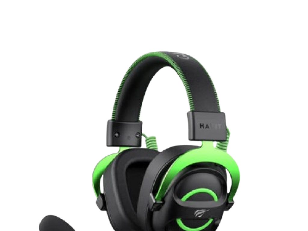 AURICULAR HAVIT GAMER CON MICROFONO GREEN  PARA PS4 /XBOX