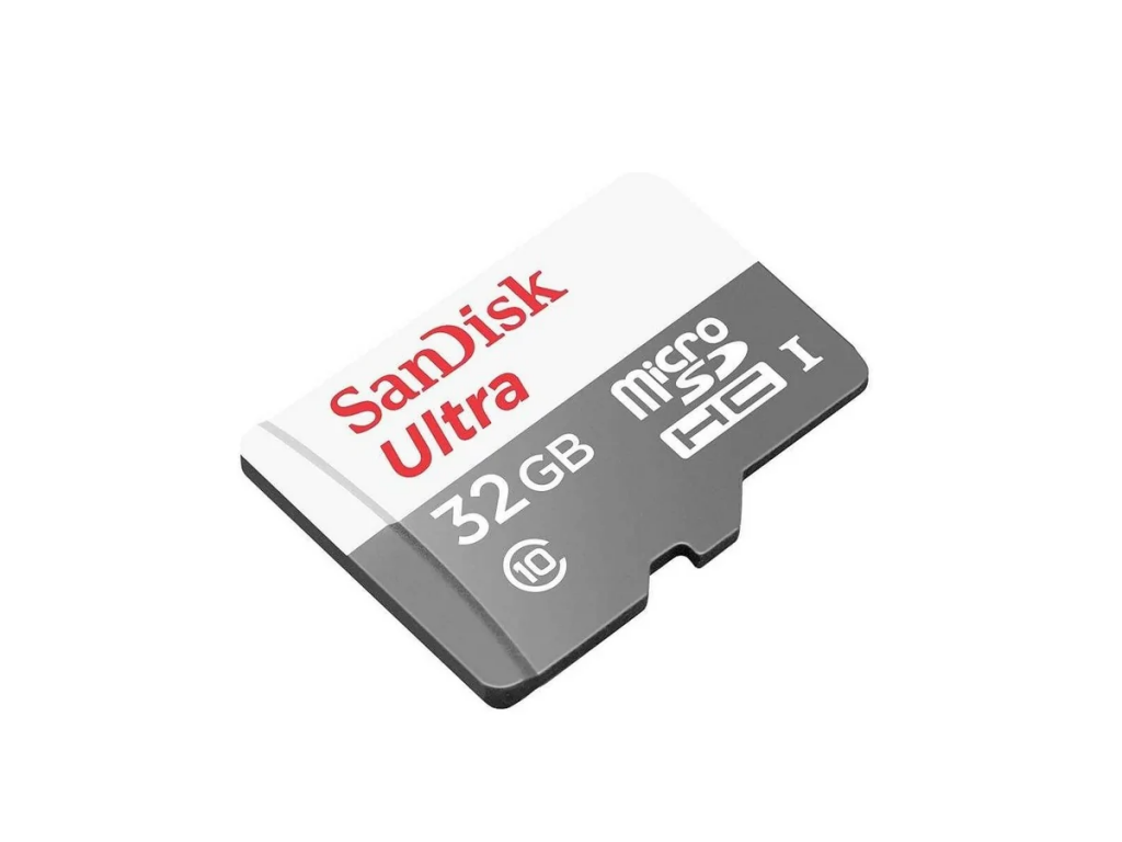 MEMORIA MICRO SD SANDISCK  DE 32 GB CLASE 10 CON ADAPTADOR